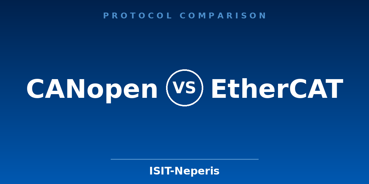 CANopen vs EtherCAT